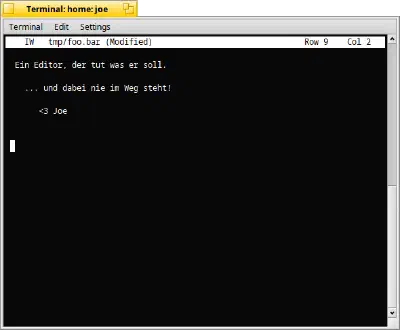 joe unter Haiku