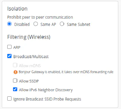 Wireless Filter
