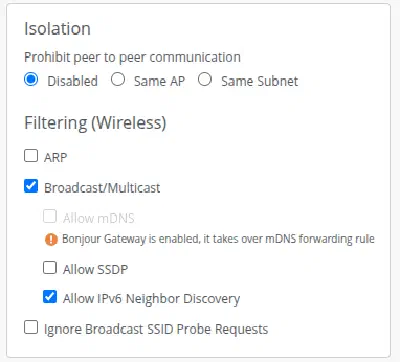 Wireless Filter