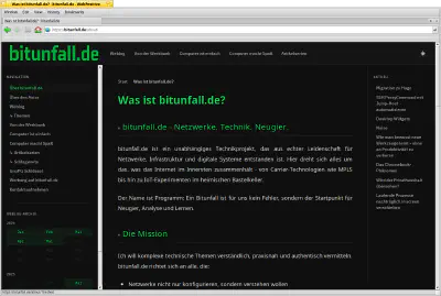 bitunfall im neuen Layout